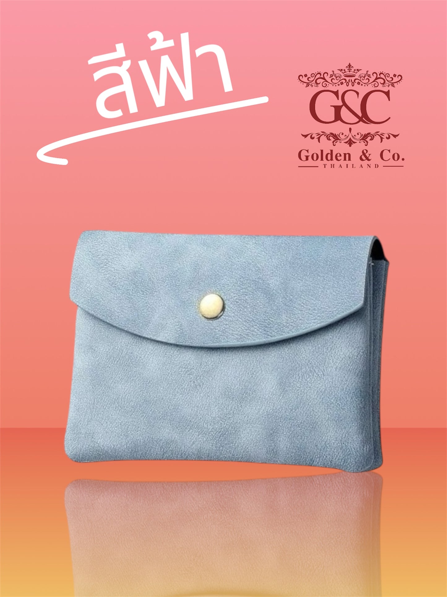 กระเป๋าสตางค์คลาสสิก รุ่น classic รหัส GCCM001