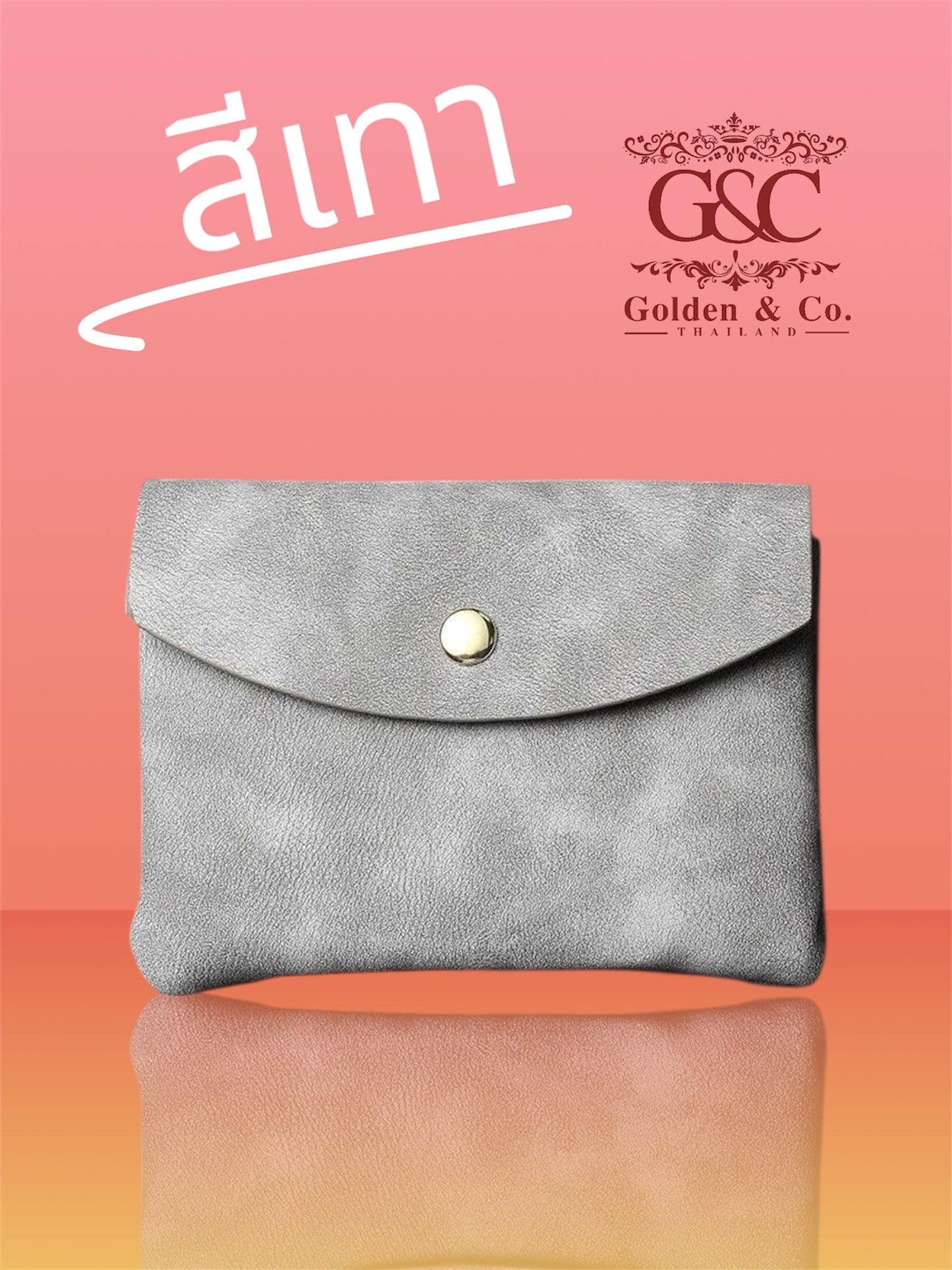 กระเป๋าสตางค์คลาสสิก รุ่น classic รหัส GCCM001