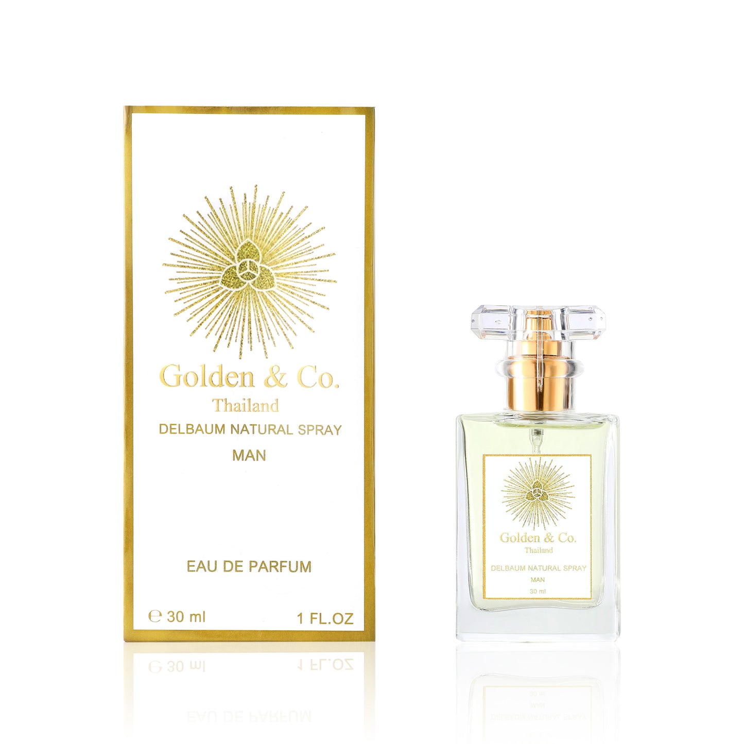 น้ำหอม Golden & Co. Thailand DELBAUM Natural Spray for Man