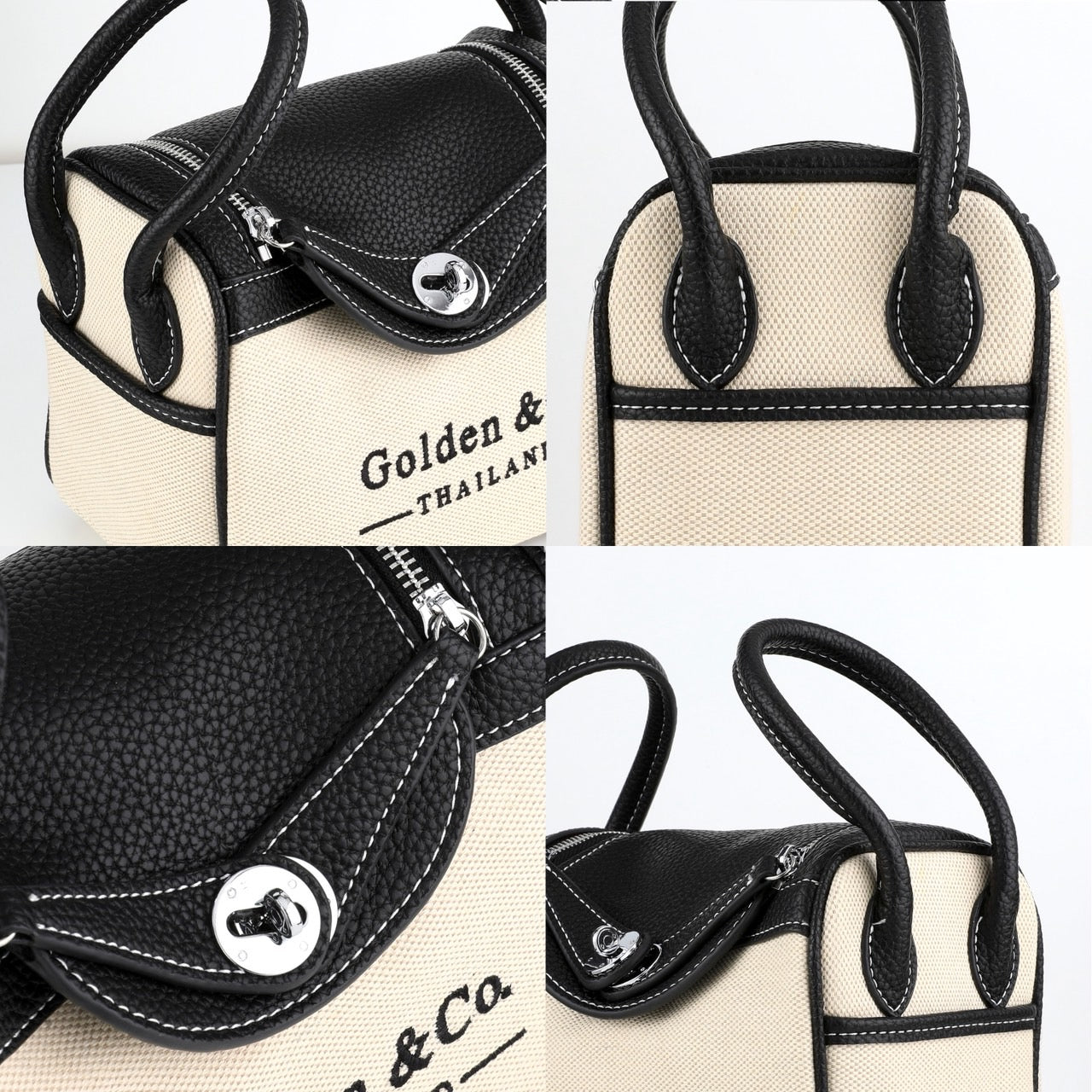 กระเป๋าทรงสี่เหลี่ยมรุ่น Benny’bag สีดำ (GCW00B1)