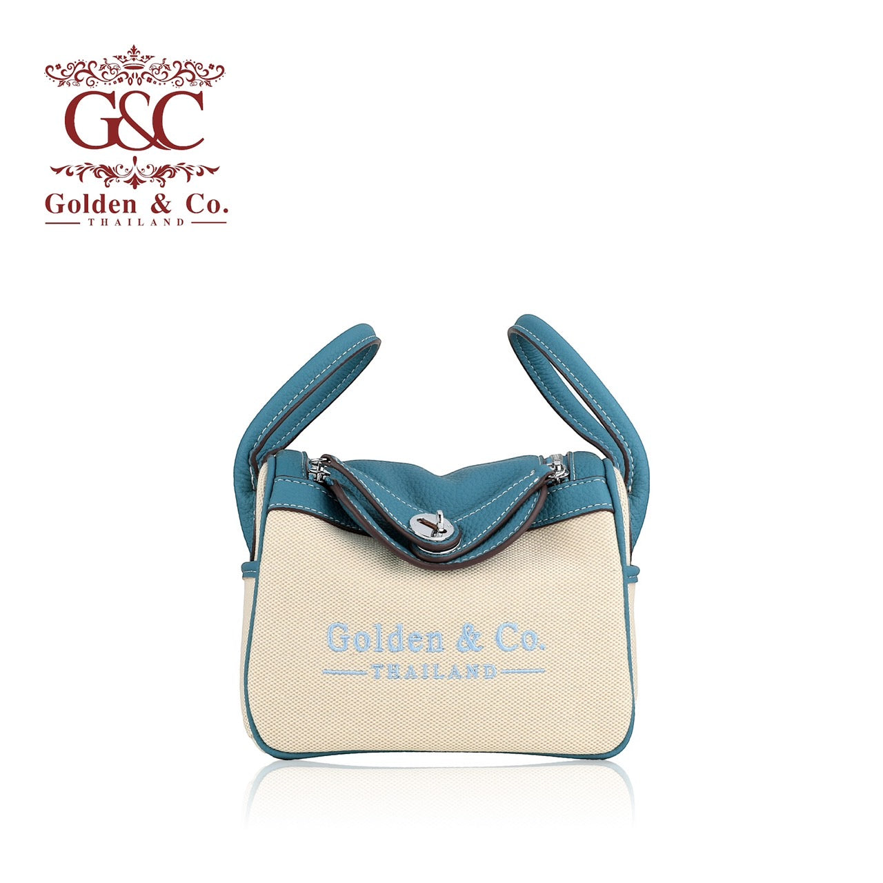 กระเป๋าทรงสี่เหลี่ยมรุ่น Benny’bag สีฟ้า (GCW00B2)