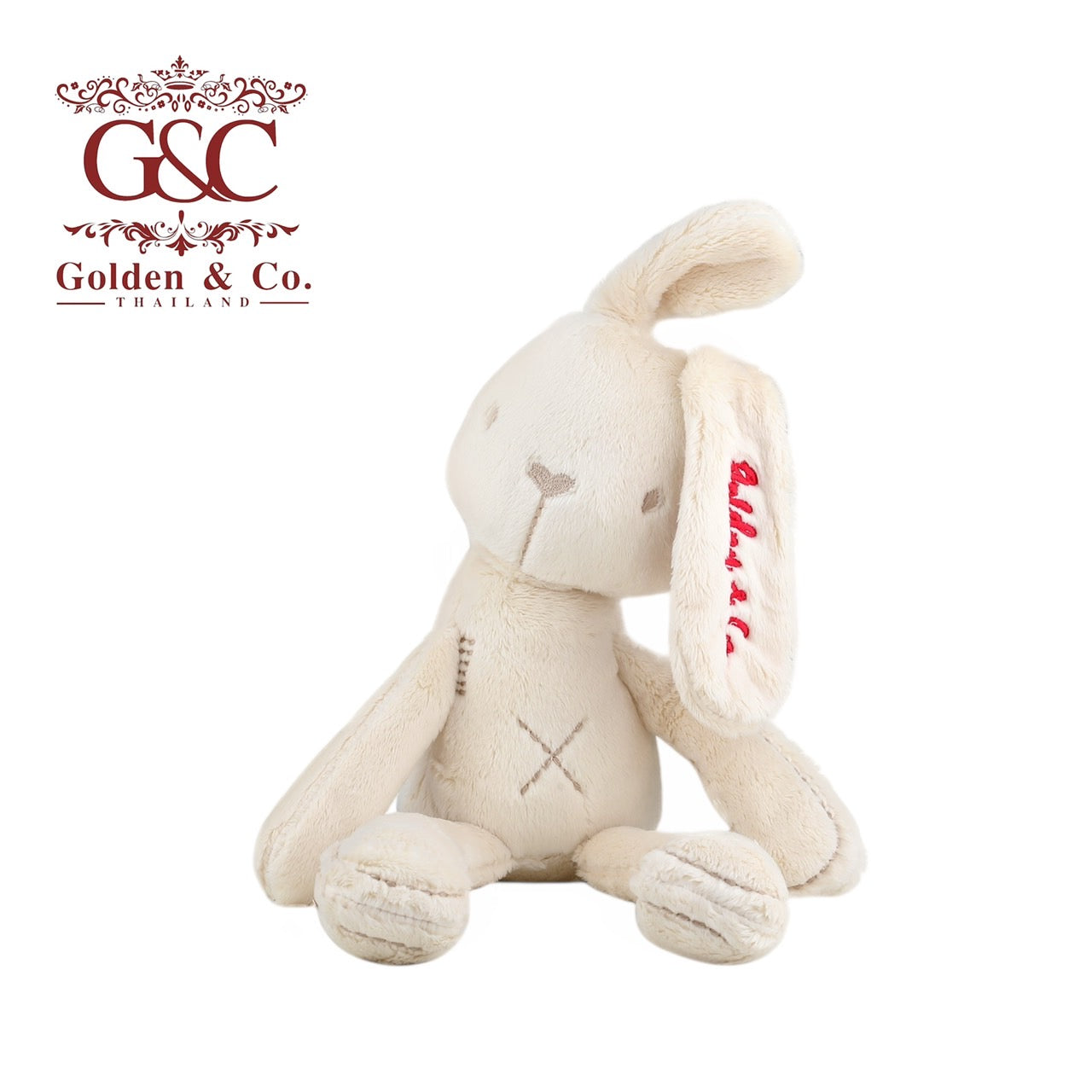 น้องกระต่ายสีครีม Golden & Co. รุ่น Mami&Beby