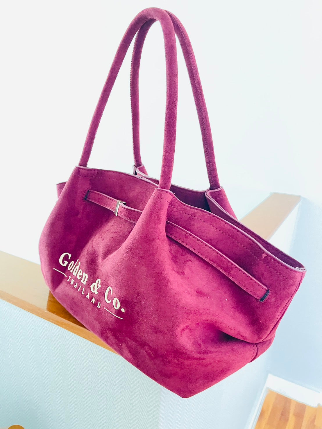 กระเป๋าแฟชั่นถือสีแดง G&C รุ่น ANNIE