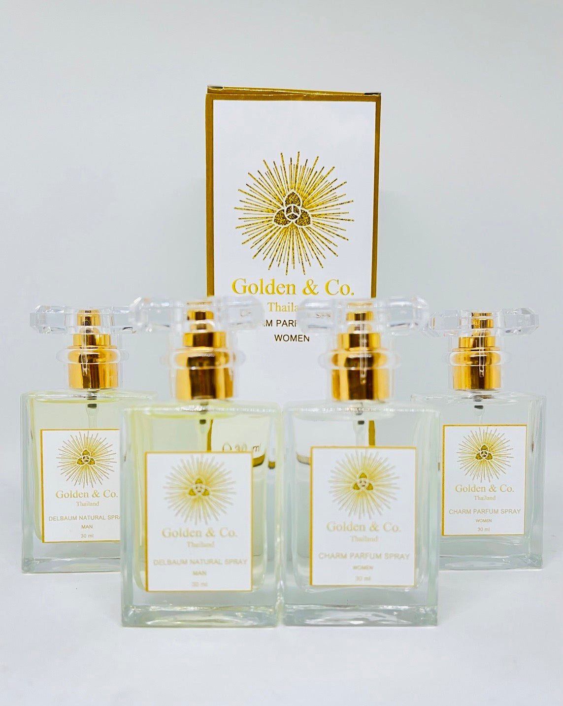 น้ำหอม Golden & Co. Thailand DELBAUM Natural Spray for Man