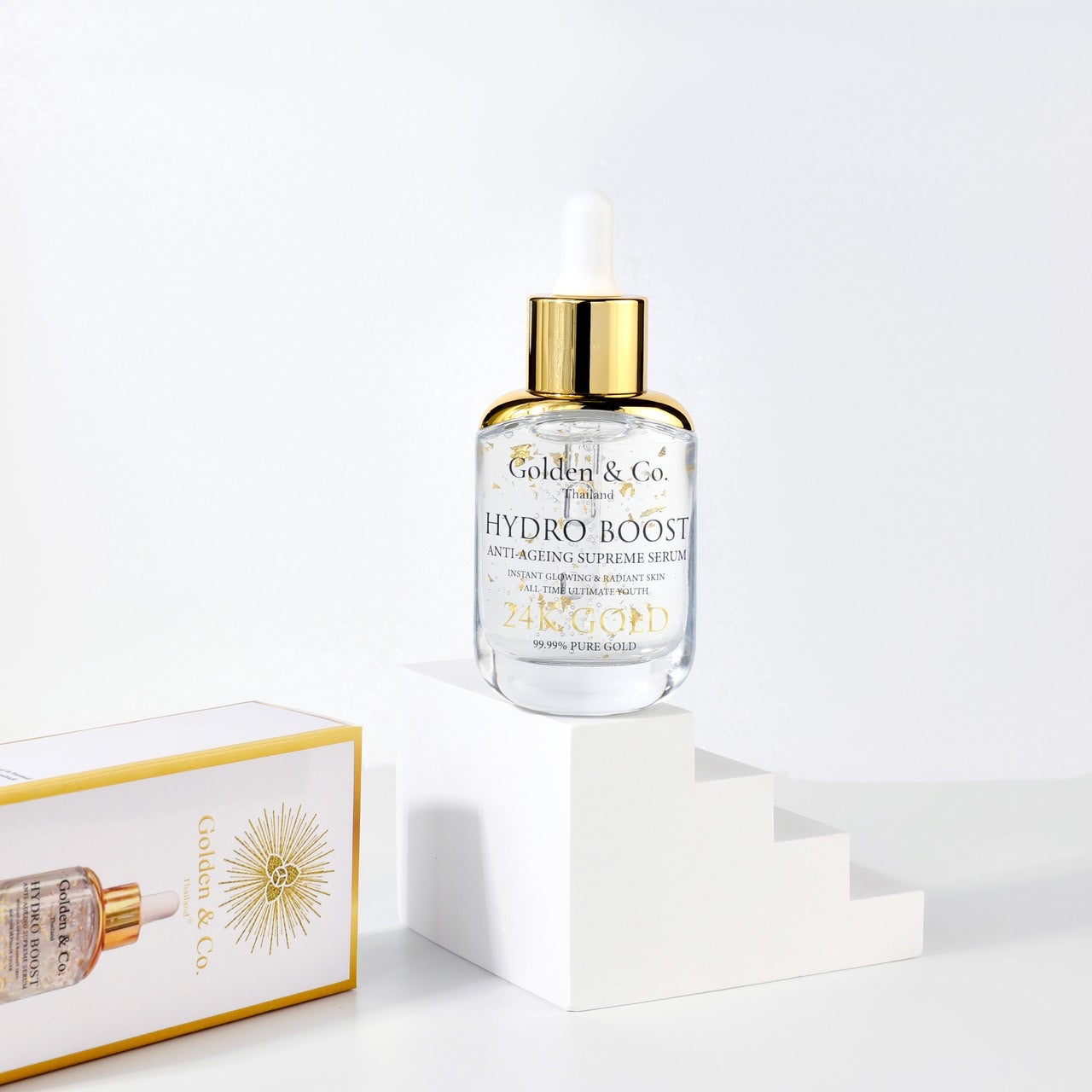 HYDRO BOOTS Anti-Ageing Superme Serum 24K 99.99 Pure Gold