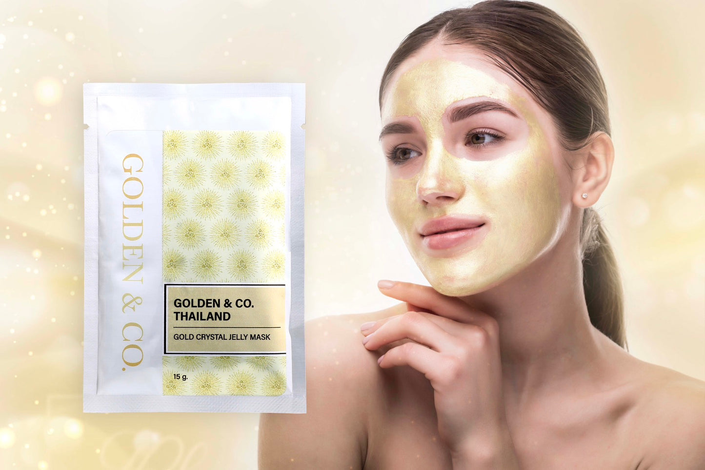 Golden Crystal Jelly Mask สูตรพอกหน้า