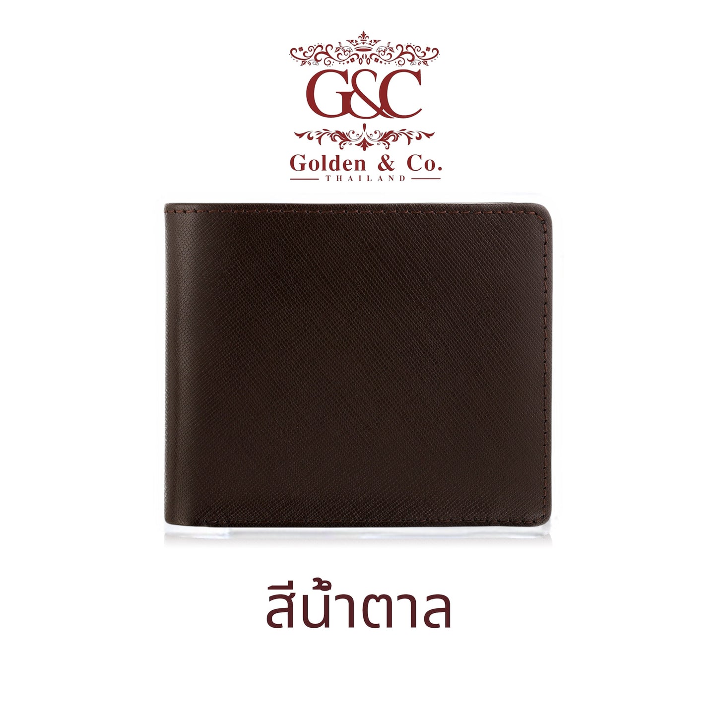 กระเป๋าสตางค์หนังวันแท้สำหรับผู้ชาย Golden & Co. รุ่น Mandel รหัส GCMM0014