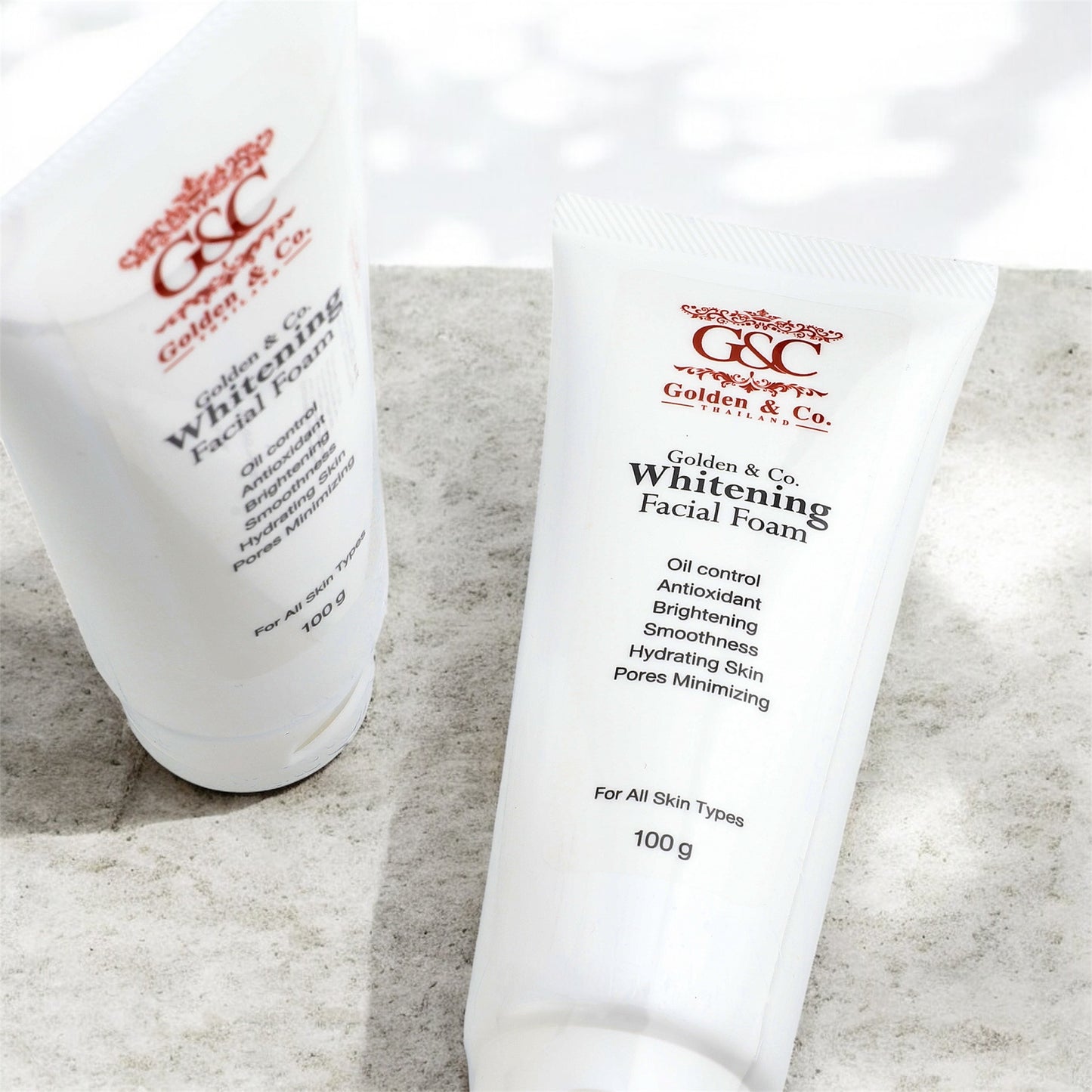 Golden & Co. Whitening Facial Foam โกลเด้น แอนด์ โค ไวท์เทนนิ่ง เฟเชียล โฟม