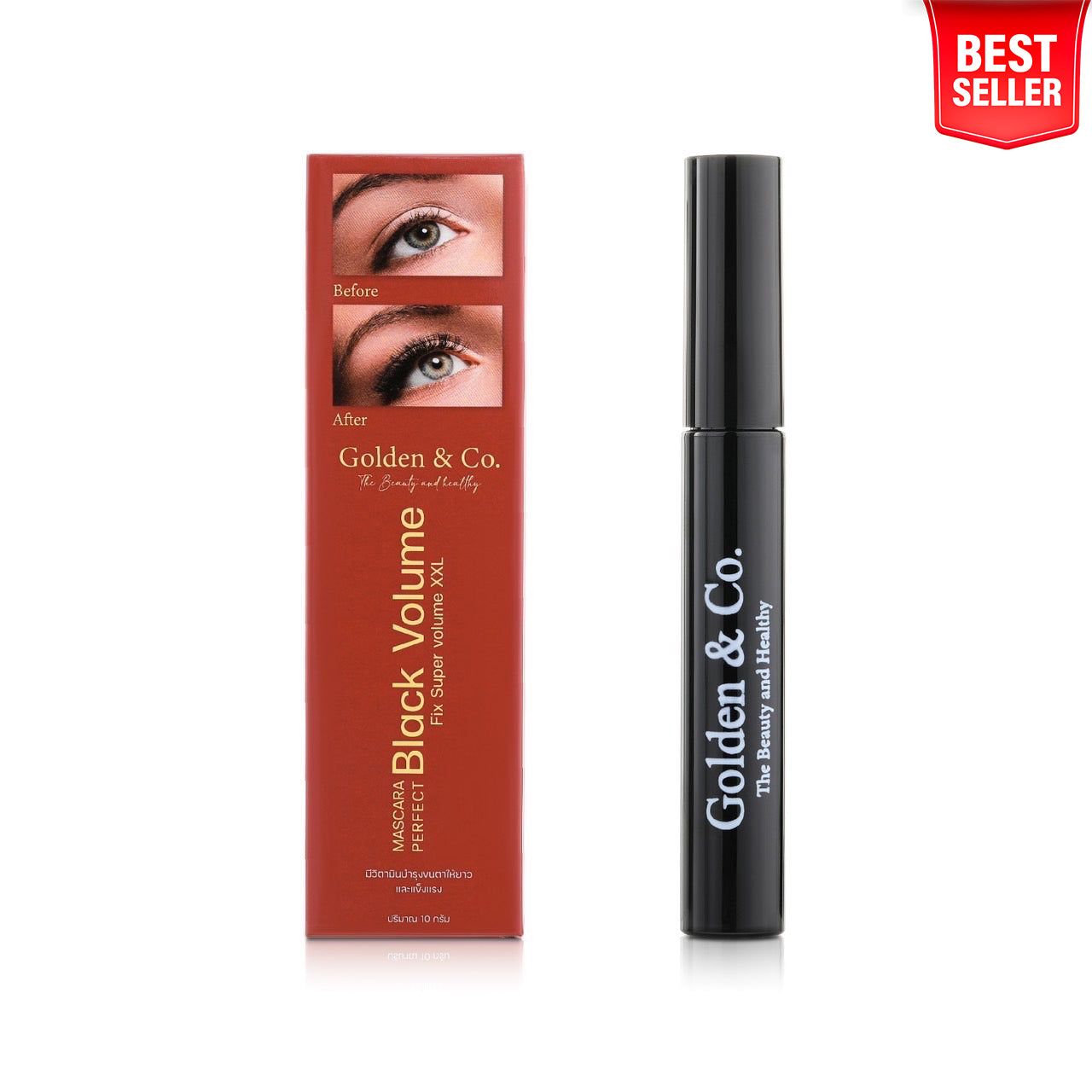 Mascara Golden & Co. Perfect Black Volume Fix Super volume XXL