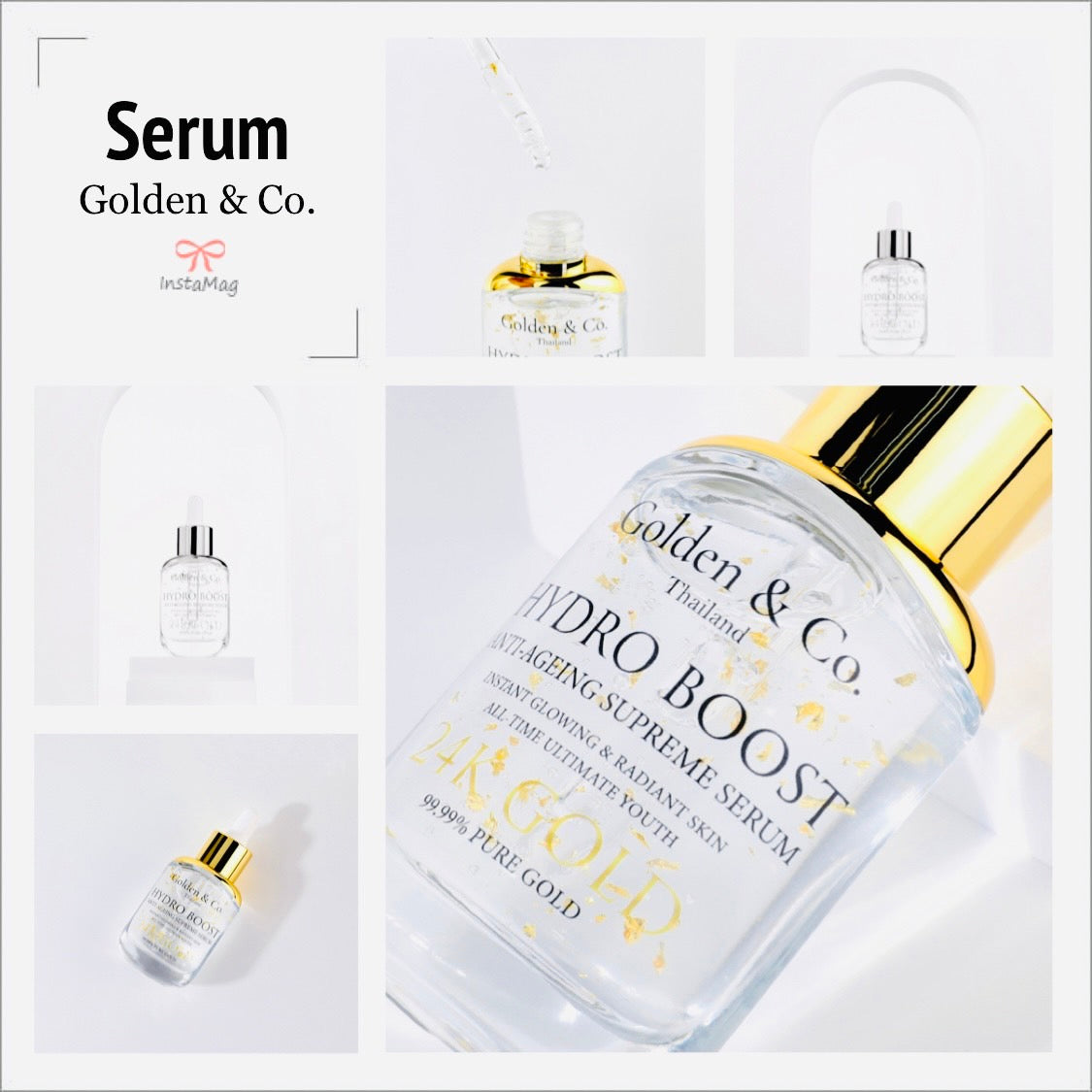 HYDRO BOOTS Anti-Ageing Superme Serum 24K 99.99 Pure Gold