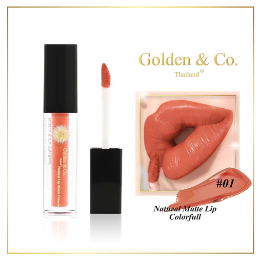 Natural Lipstick Matte #01