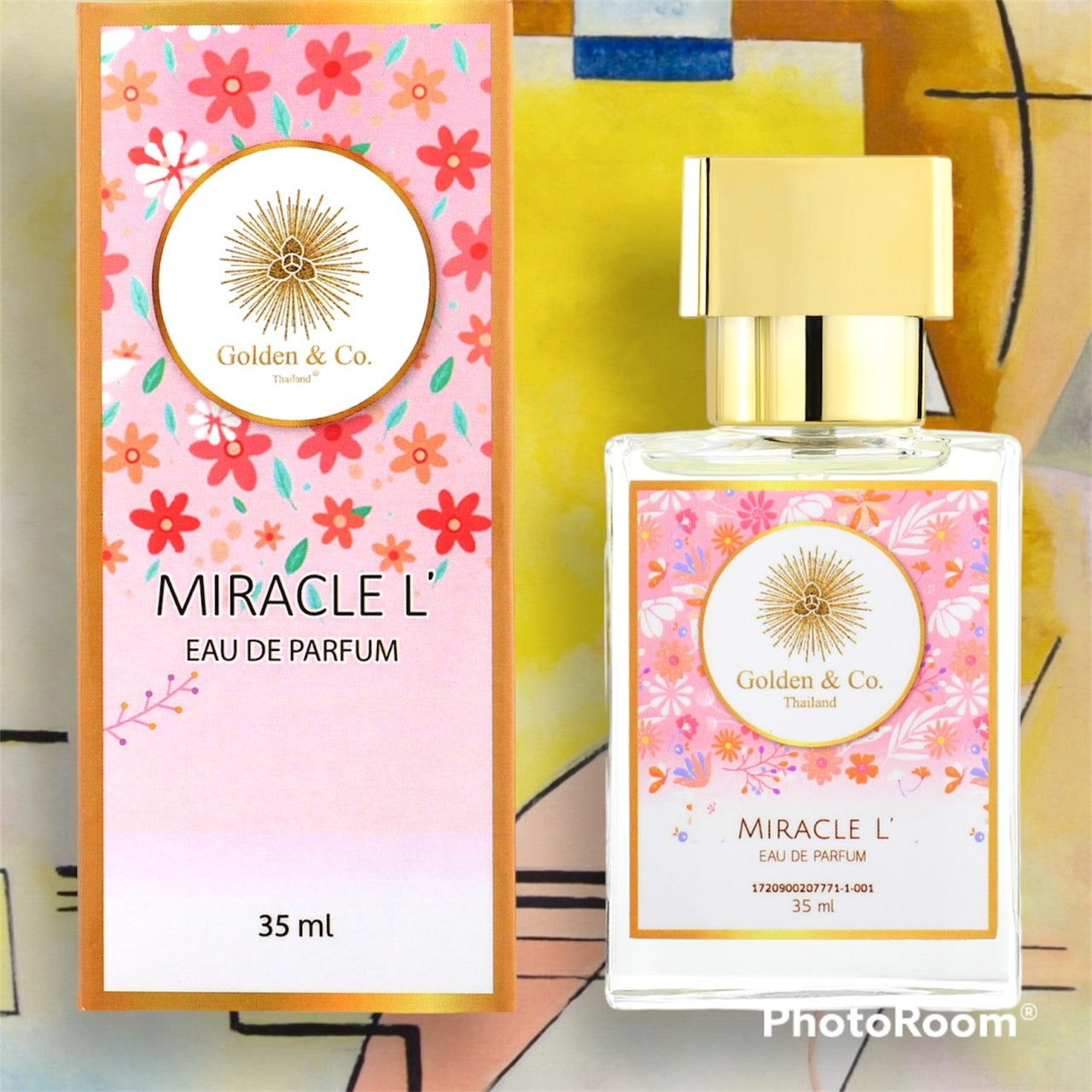 น้ำหอมแท้ Golden & Co. Miracle’ L 35 ml. สำหรับผู้หญิง